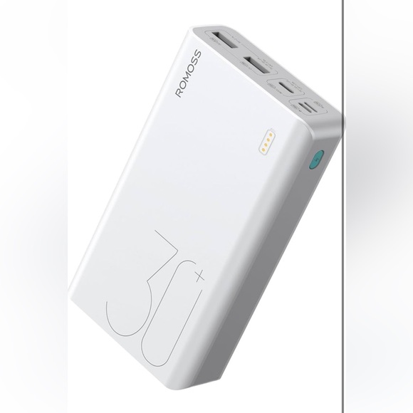 ROMOSS Power Bank,30,000mAh Portable Phone Charger with USB C 3 Outputs &3 Input - Picture 1 of 10